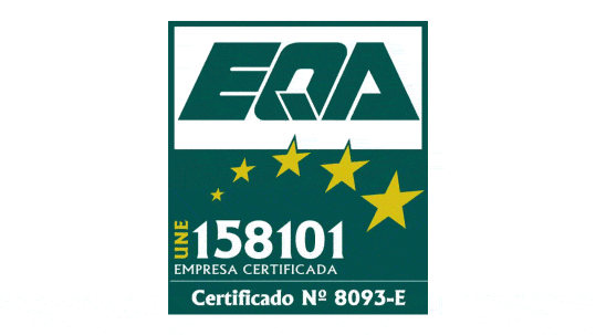 Certificación UNE158101 EQA